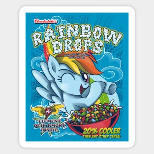 Rainbow Drops - Total Awesome! Magnet